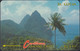 St. Lucia - STL-7C - Pitons - No Logo - 7CSLC - Sainte Lucie