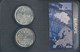 Belgien 1980 Stgl./unzirkuliert Kursmünzen 1980 2x 500 Francs (9648389 - Collections