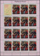 Delcampe - Burundi 24.10.1969 SHEETS Mi # 515-19 А; International Mail Week; Paintings By Vermeer, Renoir, Terborch MNH OG - Otros & Sin Clasificación