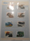 Chine Lot , 8 Timbres Neufs De 1989-90 Sur Document Souvenir De Hubei Provincial Stamp Company - Lots & Serien