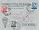 Courrier Spécial Par Ballon 1953 Met Nrs 924-26 / Op Verso Errinofilie E67 En Aankomst Halle. - Erinnophilia [E]