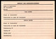 Belgique Avis De Changement D'adresse #20 IV Neuf 1975 - Avviso Cambiamento Indirizzo