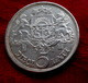 1932  LATVIA , LETTONIA , LETTLAND  5 LATI / LATS  SILVER COIN 25 GRAMM  VF - Latvia