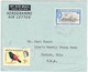 BRITISH HONDURAS Cover - Belize, 7 Sept 1963 - Aerogramme Air Letter To USA - Honduras Britannique (...-1970)