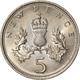 Monnaie, Grande-Bretagne, Elizabeth II, 5 New Pence, 1970, SUP, Copper-nickel - Otros & Sin Clasificación