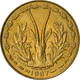 Monnaie, West African States, 5 Francs, 1987, TB+, Aluminum-Nickel-Bronze, KM:2a - Costa D'Avorio