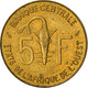 Monnaie, West African States, 5 Francs, 1987, TB+, Aluminum-Nickel-Bronze, KM:2a - Côte-d'Ivoire