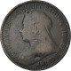 Monnaie, Grande-Bretagne, Victoria, 1/2 Penny, 1897, B+, Bronze, KM:789 - C. 1/2 Penny