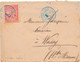 LETTRE MADAGASCAR DIEGO SUAREZ 15C POUR WASSY - Covers & Documents