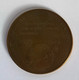 Médaille Bronze. Au Professeur Ernest Pasquier. Ses Collègues, Ses Anciens élèves, Ses Amis. 1873-1923. A. Mauquoy - Professionals / Firms