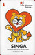 Singapore - Sea Games '93 Mascot, Private, 1SSNA, 400.000ex, Used - Singapore