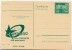 DDR P79-4b-80 C105-c Postkarte PRIVATER ZUDRUCK Esperanto Weltkugel Leipzig 1980 - Privatpostkarten - Ungebraucht