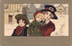 Art Nouveau Superbe Carte D'une Mère Et Ses Enfants Illustration De Ethel Parkinson MM Vienne 191 - Parkinson, Ethel