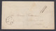 Canada 1864 Stampless Cover, Montreal To Boston Mass - ...-1851 Prefilatelia