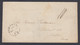 Canada 1864 Stampless Cover, Montreal To Boston Mass - ...-1851 Préphilatélie