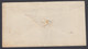 Canada 1864 Stampless Cover, Montreal To Boston Mass - ...-1851 Prephilately