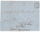 1855, STADTSULZA, Fingerhutstempel Auf Taxbrief. Seltener Bahnpost Ra3 "HALLE-EISENACH" Auf Der Rückseite - Cartas & Documentos