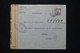 BRÉSIL - Enveloppe En Recommandé De Rio Pour La Croix Rouge De Genève En 1917 Avec Contrôle Postal - L 107822 - Covers & Documents