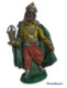 02478 Pastorello Presepe - Statuina In Plastica - Re Magio - Weihnachtskrippen