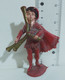 04950 Pastorello Presepe - Statuina In Plastica - Musicante Con Zampogna - Christmas Cribs