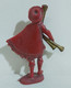 04950 Pastorello Presepe - Statuina In Plastica - Musicante Con Zampogna - Christmas Cribs