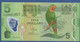 FIJI - P.115r – 5 Dollars  ND (2012) UNC Serie ZZA0201201 Replacement Special Number - Figi