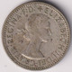 AUSTRALIA , SHILLING 1956 , UNCLEANED SILVER COIN - Shilling