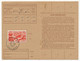 Carte D'abonnement Aux Timbres-poste Spéciaux Français, Affr 500F P.A Marseille, Obl Colmar R.P 10/12/1952 - 1927-1959 Briefe & Dokumente
