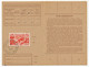 Carte D'abonnement Aux Timbres-poste Spéciaux Français, Affr 500F P.A Marseille, Obl Colmar R.P 15/1/1951 - 1927-1959 Brieven & Documenten