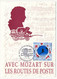 FRANCE - Carte Commémo. Aff 2,50 Mozart - Avec Mozart Sur Les Routes De Poste - Riquewihr Philatélie - 15/10/1991 - Music
