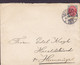 Denmark Brotype Ia ODENSE 1899 Cover Brief HARALDSLUND Pr. HINNERUP (Arr.) SCARCE Cancel !! 8 Øre 2-Colour Franking - Lettres & Documents