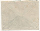 FRANCE - Env Reco. De Limoux (Aude) - Affr Composé 3 X 50c Semeuse Lignée + 5 X 5c Blanc - 12/4/1927 - Covers & Documents
