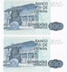 Pareja Correlativa ESPAÑA  500 Pts 1979,  Rosalia De Castro Serie 1N, Plancha, Nuevos Sin Uso ** - 500 Pesetas