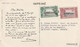 Carte Publicité Crayons Conté 1335 SIERRA LEONE 1953 à Prof Dessin Le Vigan Gard - Sierra Leone (...-1960)