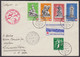 CH Pro Patria 1940 , MISCHFRANKATUR , B5-6 , SONDERFLUG 9.MAI.40, FELDPOST - Covers & Documents