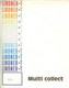 Lindner - Feuilles MULTI-COLLECT à 4 Bandes Fond Noir REF. 1319 (paquet De 10) - For Stockbook