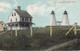 Etats Unies - Phare - Plymouth, Mass - Circulée Le 17/10/1907 - Lighthouses