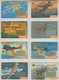ISRAEL 2001 GOLD CARD AMERICAN AIRCRAFT AVIATION FULL SET OF 20 CARDS - Aerei