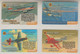 ISRAEL 2001 GOLD CARD AMERICAN AIRCRAFT AVIATION FULL SET OF 20 CARDS - Airplanes