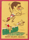 Budapest 1966- VIII Europe Championship Athletics - Caricature SzePep - Gaston Roelants / Belgium ( Sprotpropaganda ) - Leichtathletik