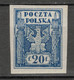 POLEN POLOGNE POLAND 1919 Mi 93 (*) - Usados