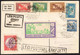 Delcampe - BRIDGE Tisza Shepherd AERO SZEGED Airplane Biplane Hungary Icarus 1925 Par Avion Air Mail LABEL CINDERELLA VIGNETTE - Covers & Documents