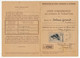 FRANCE - Carte D'abonnement Aux Timbres-poste, Affr 50F Pétain - Obl PARIS RP - 1943 / Intérieur Paris 92 Rue Vignon - 1941-42 Pétain