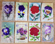 Cartes Postales - Lot 12 Cartes Postales En Celluloïde - Relief, Fleurs ( Lot Celluloide 1 OK) - 5 - 99 Cartes