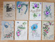 Cartes Postales - Lot 12 Cartes Postales En Celluloïde Peintes à La Main ( Lot Celluloide 2 OK) - 5 - 99 Cartes