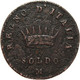 LaZooRo: Italy KINGDOM OF NAPOLEON 1 Soldo 1809 M VG - Cisalpinische/Italienische Rep.