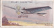 AVIATION 1910  -  34 Gastamahide & Mengin  - Wills Cigarette Card - Original  - Antique - Airship - Balloon - Monoplane - Wills