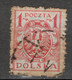 POLEN POLOGNE POLAND 1920 Mi 147 USED - Usados