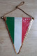 Vintage Pennant ITALY Handball Federation Pennant Size 17x19cm - Handball