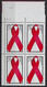 USA  1993  Aids Awareness  (o) Mi.2426  A  (Pl. Nr.S111) - Numéros De Planches